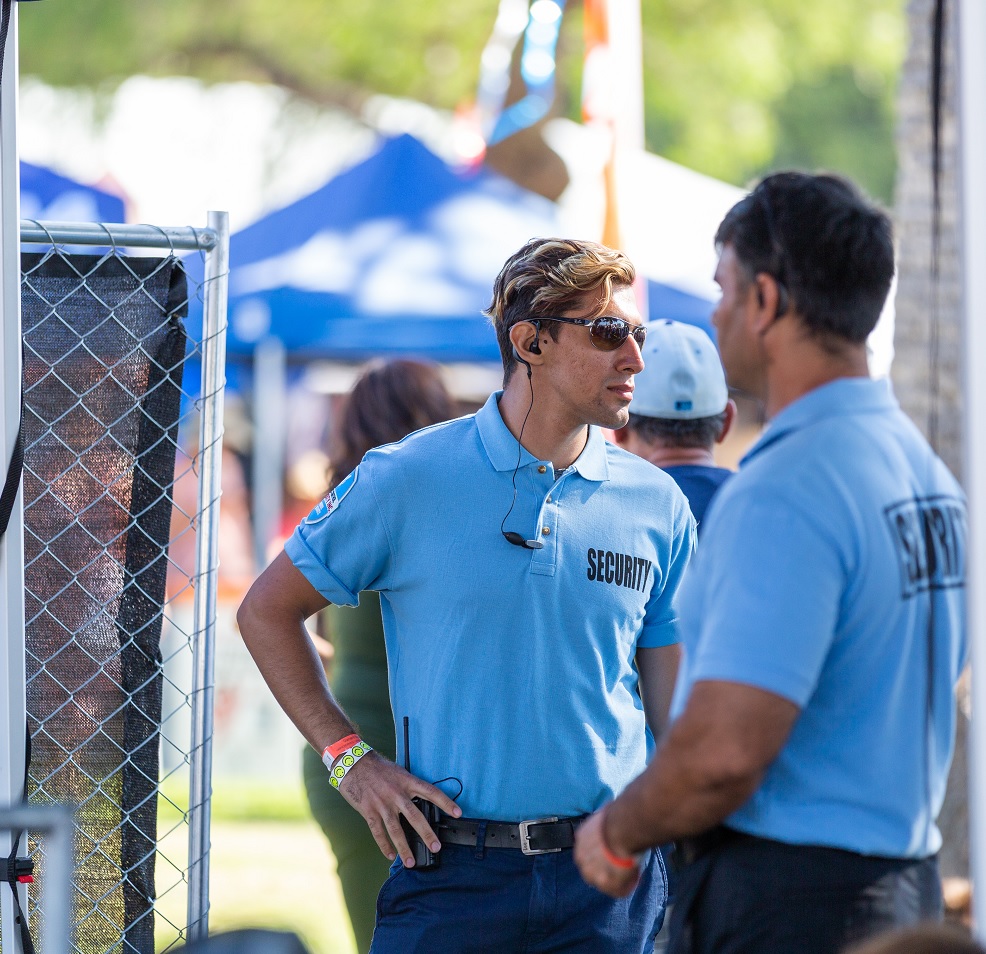 Event security volunteers in New York City